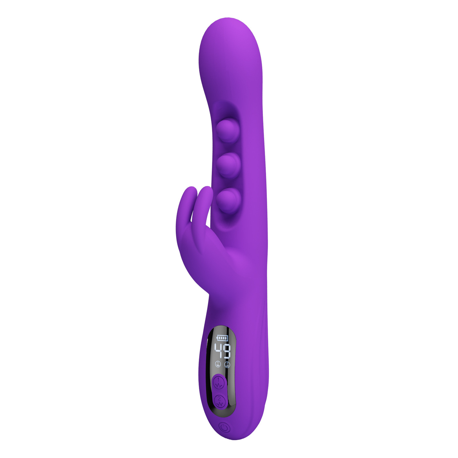 Dual Stimulation Rabbit Vibrator with LED Display - image 2