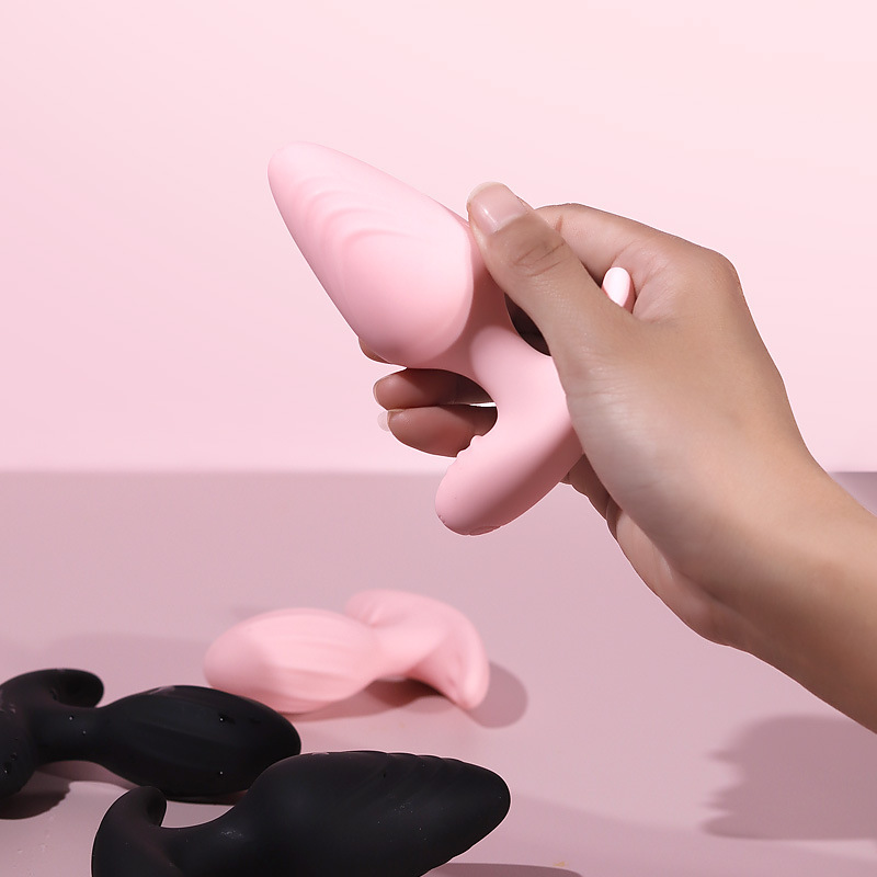 Vibrating Rechargeable Silicone Anal Plug-WeLovePlugs