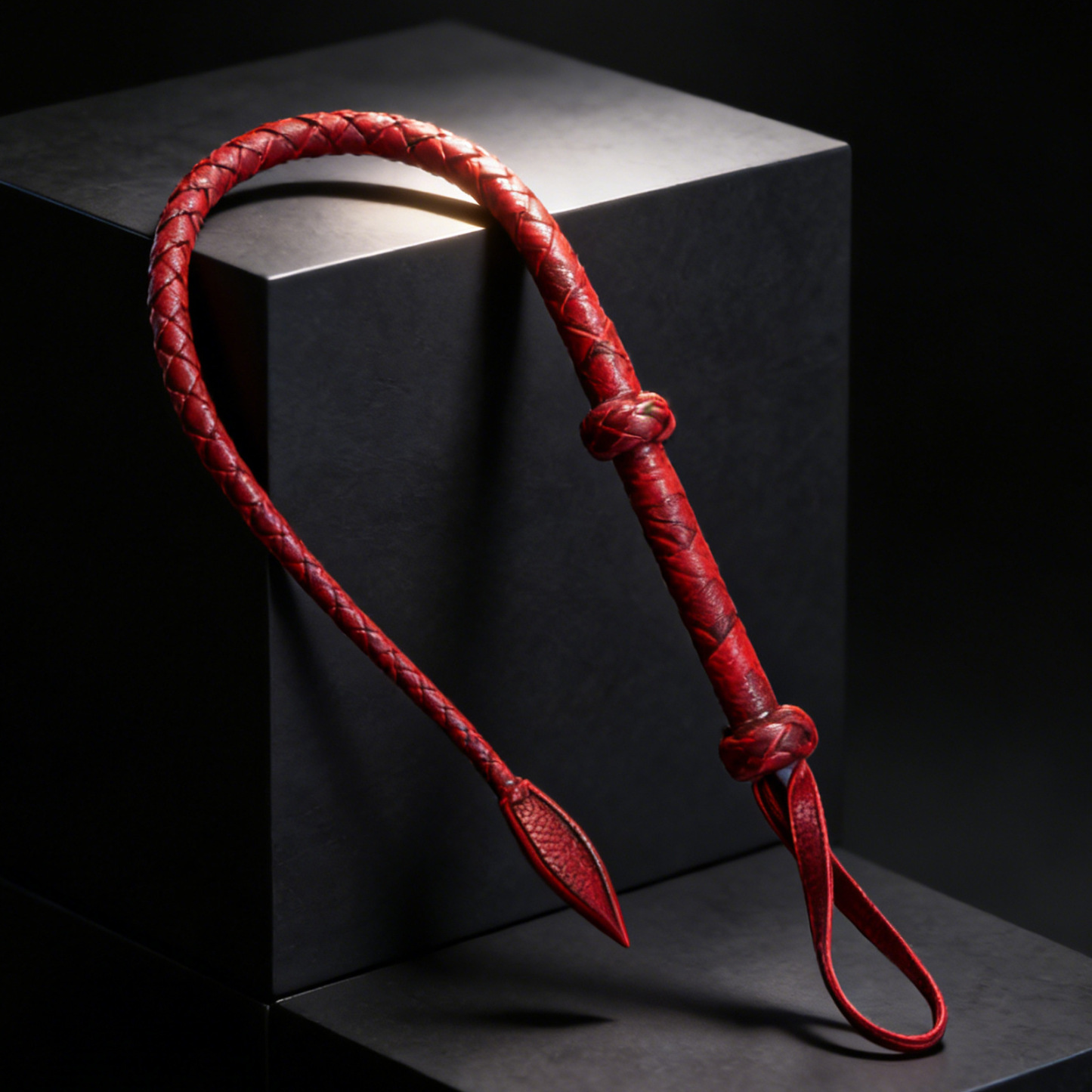 Snakeskin Riding Crop - image 8