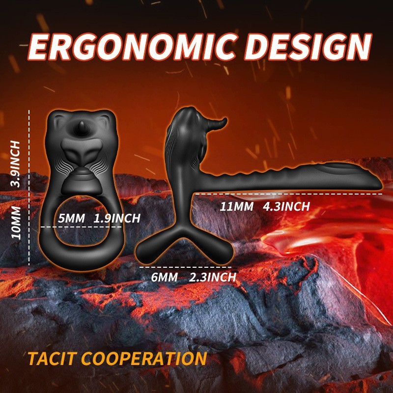 Dual Intense Touch â Couples Vibrating Cock Ring