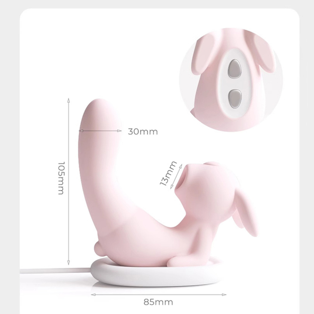 3-in-1 Rabbit Clitoral Suction & G-Spot Vibrator - image 5