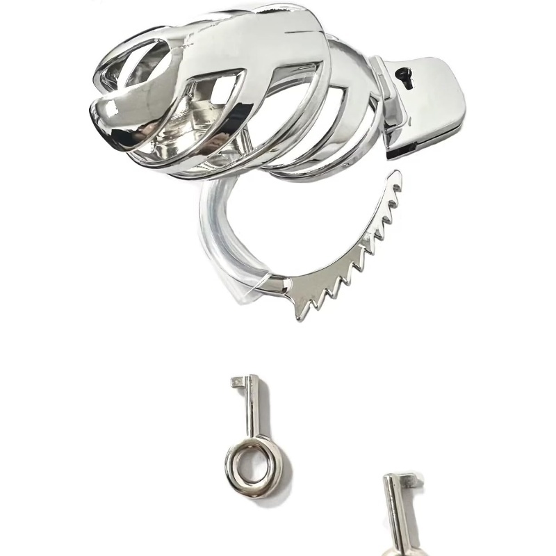BDSM CBT Spiked Chastity Cage-WeLovePlugs
