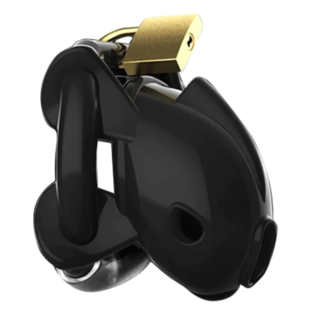 Black Cobra Sissy Chastity Cage CBT Cage -WeLovePlugs