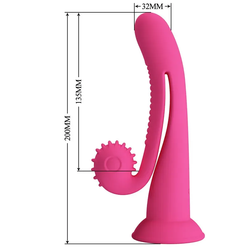 Brand New Snail Vibrator Duel Clit Licking-WeLovePlugs