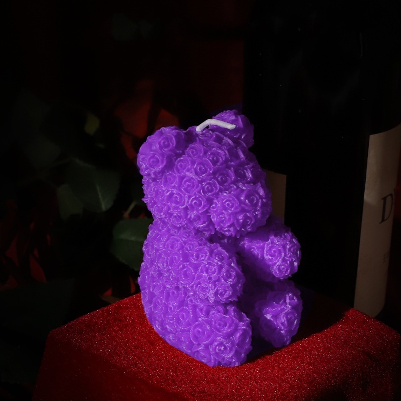 Bear Floral Low Temperature Candles