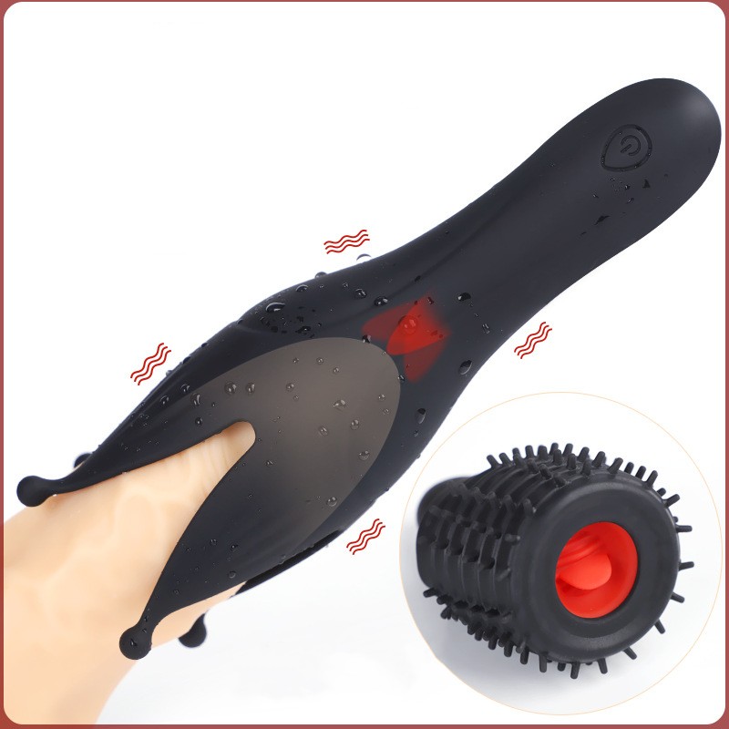 Penis Vibrator USB Rechargeable 8 Vibe Modes-WeLovePlugs