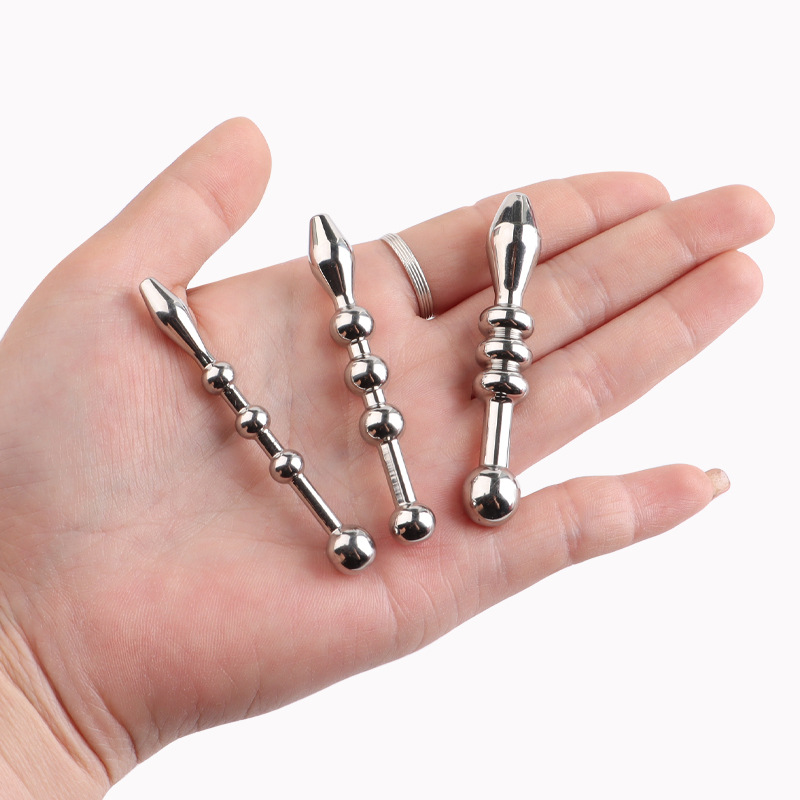Beaded Urethral Sound Penis Plug -WeLovePlugs