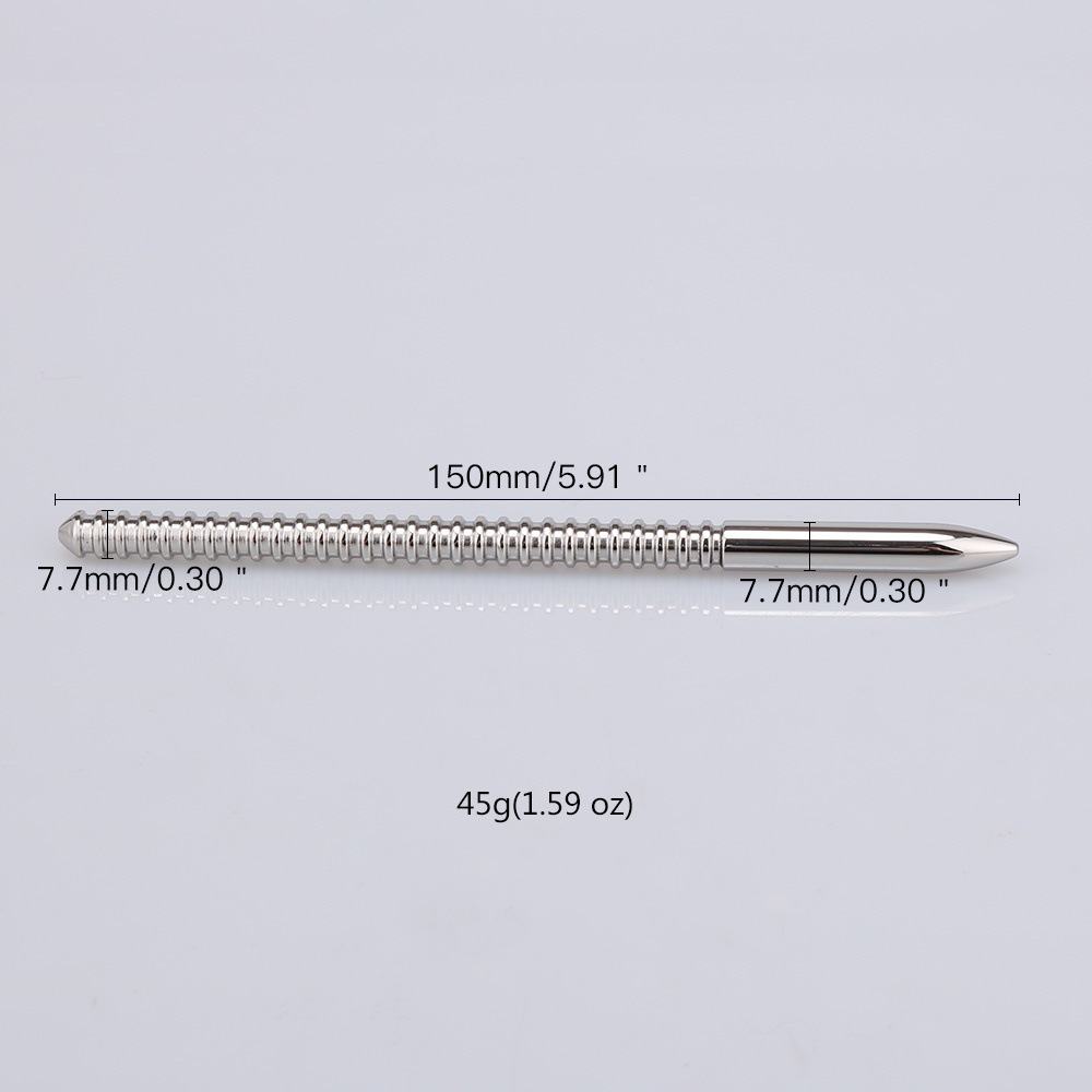 5.9'' X 0.3'' High-quality Stainless Steel Urethral Sound-WeLovePlugs