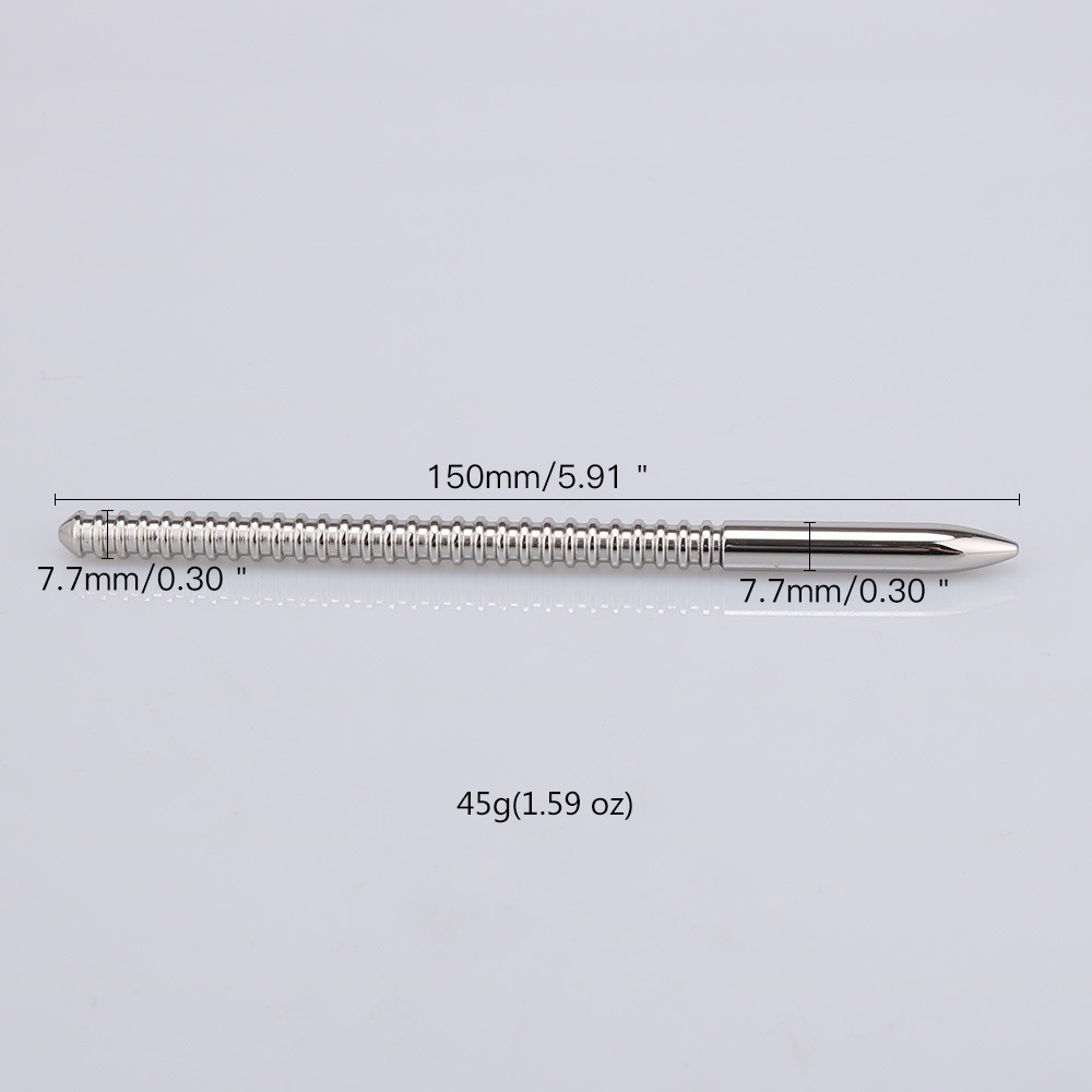 5.9'' X 0.3'' High-quality Stainless Steel Urethral Sound-WeLovePlugs