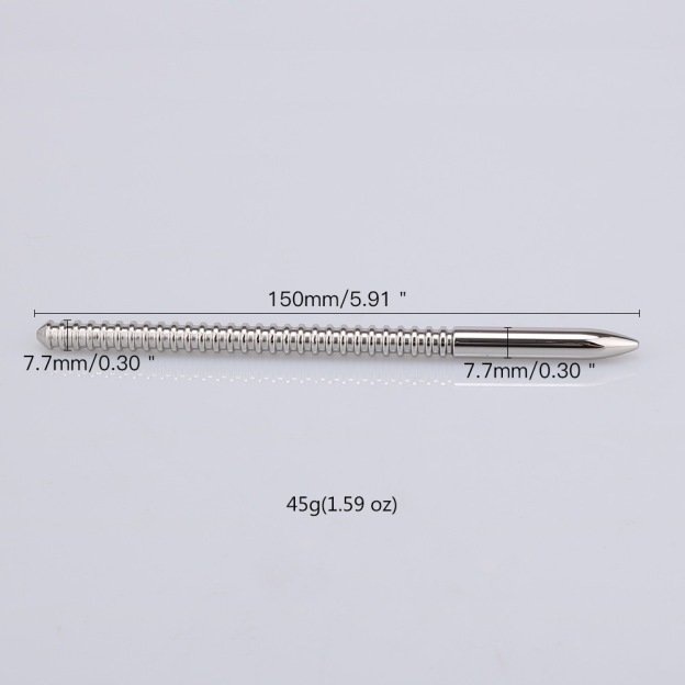 5.9'' X 0.3'' High-quality Stainless Steel Urethral Sound-WeLovePlugs