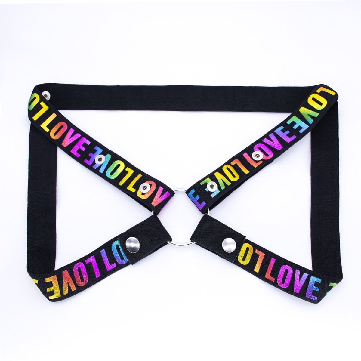 Male Chastity Belt With Four-way Wide Restraint Belt -WeLovePlugs