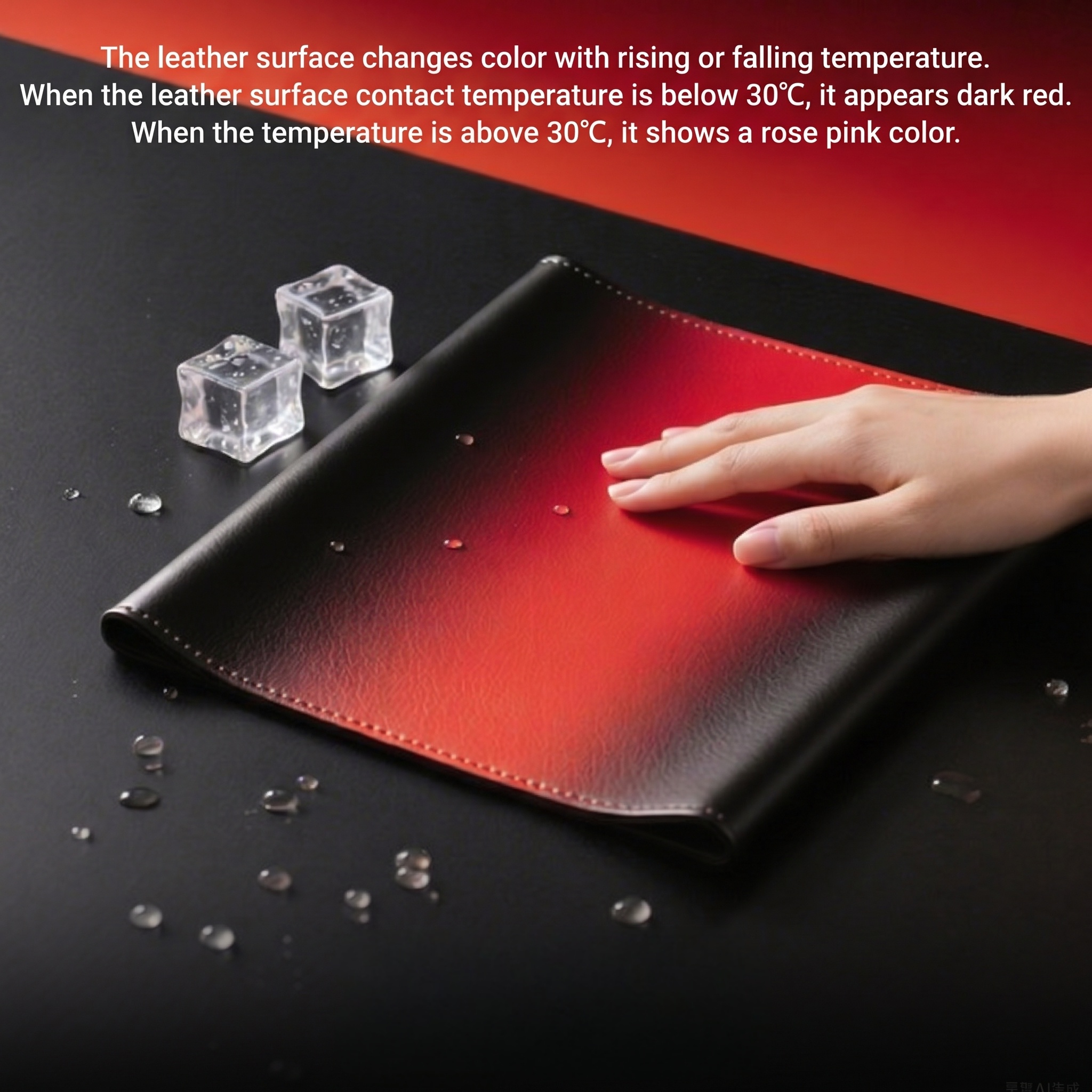 Color-Changing Studded Leather Paddle - image 3