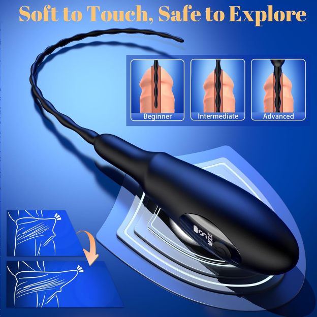 9-Mode Urethral Vibrating Sounding Rod - image 2