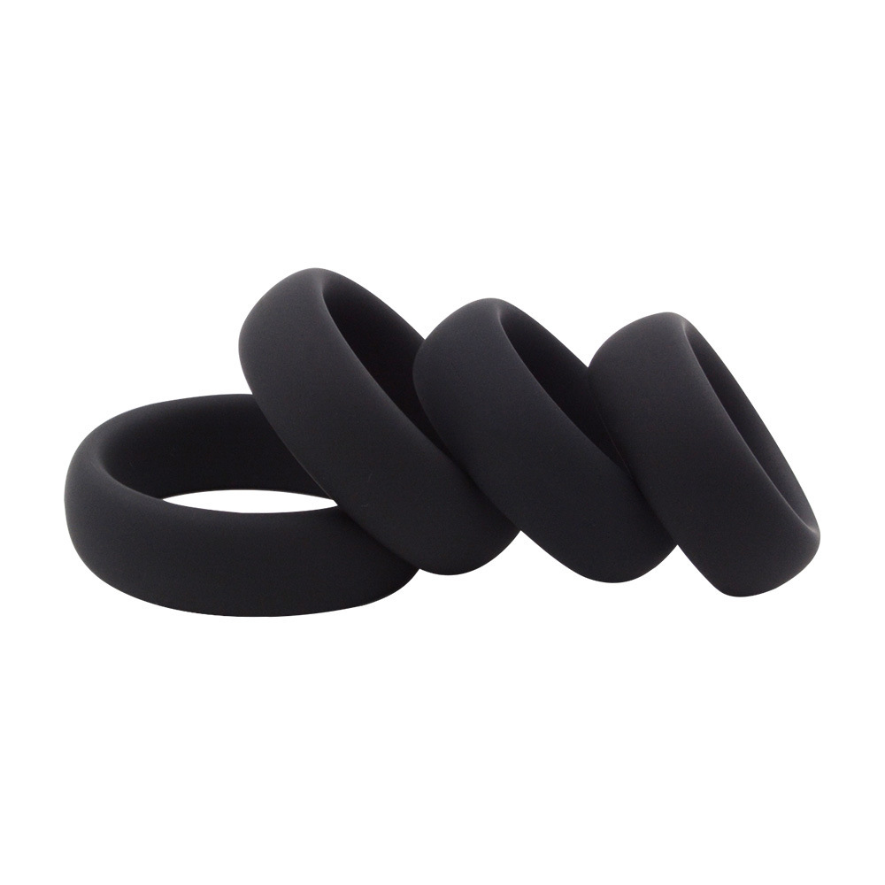 The C-Rings Premium Silicone Cock Ring Set