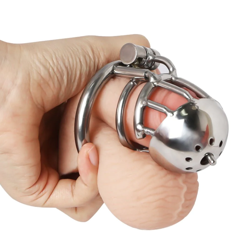 Ch39 - Dome Prince Albert Chastity-WeLovePlugs