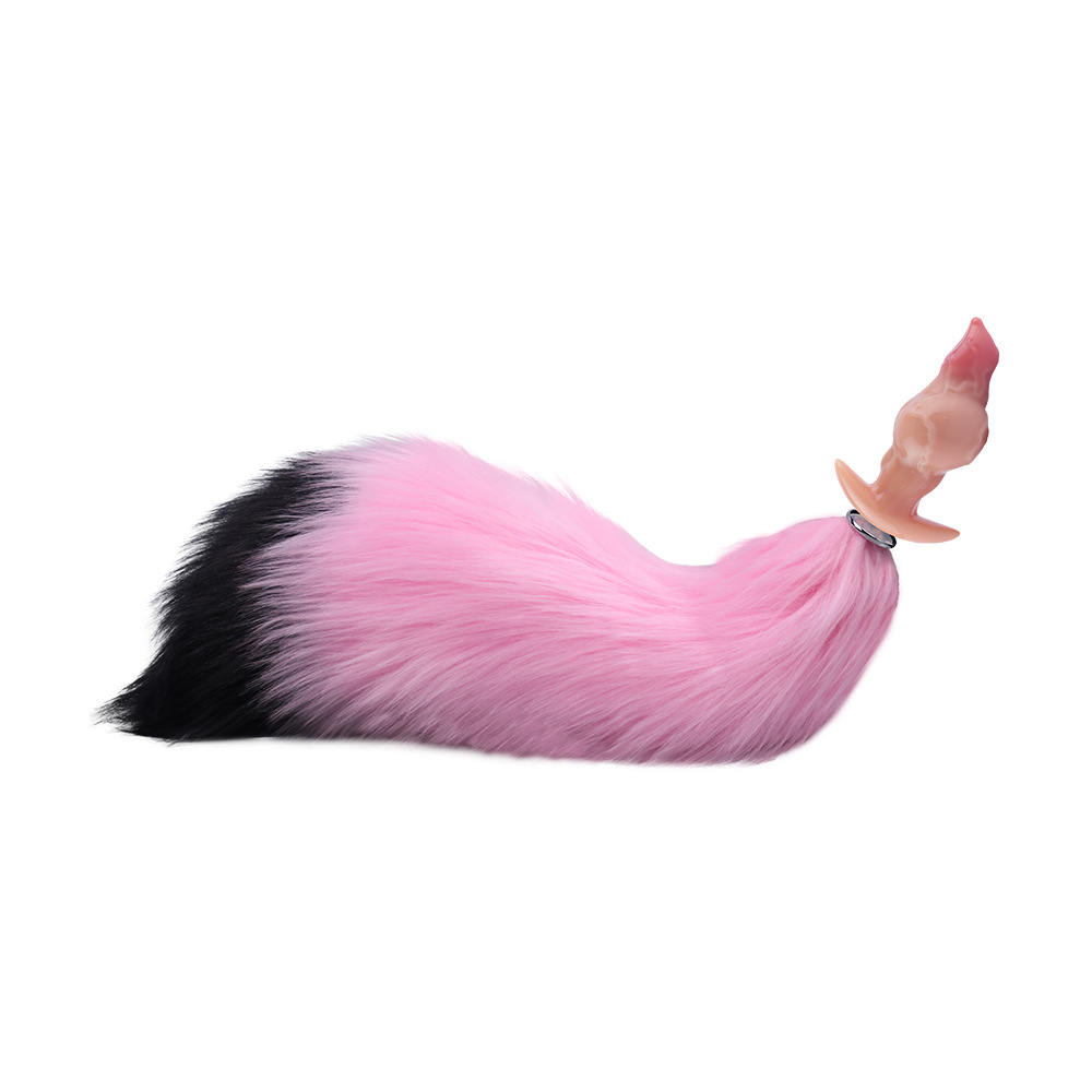 Premium Silicone Butt Plug With Fox Tail-WeLovePlugs