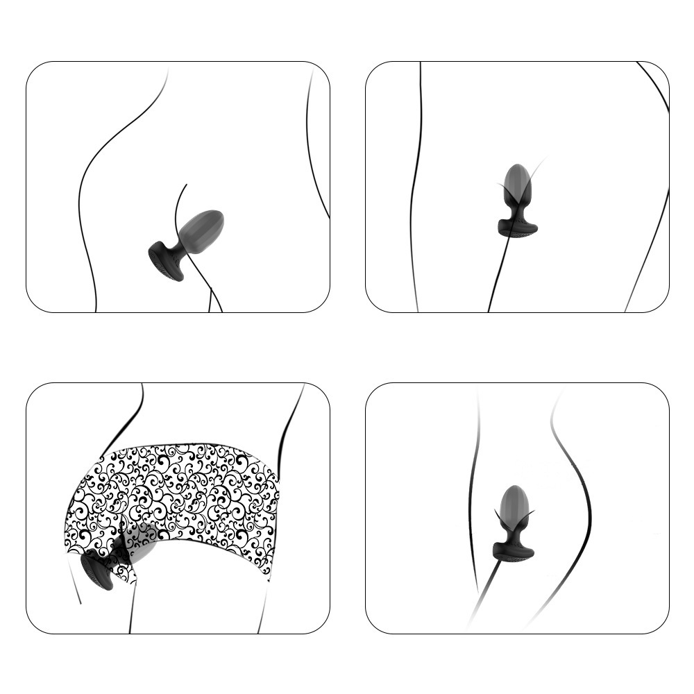 App-Controlled Vibrating Butt Plug