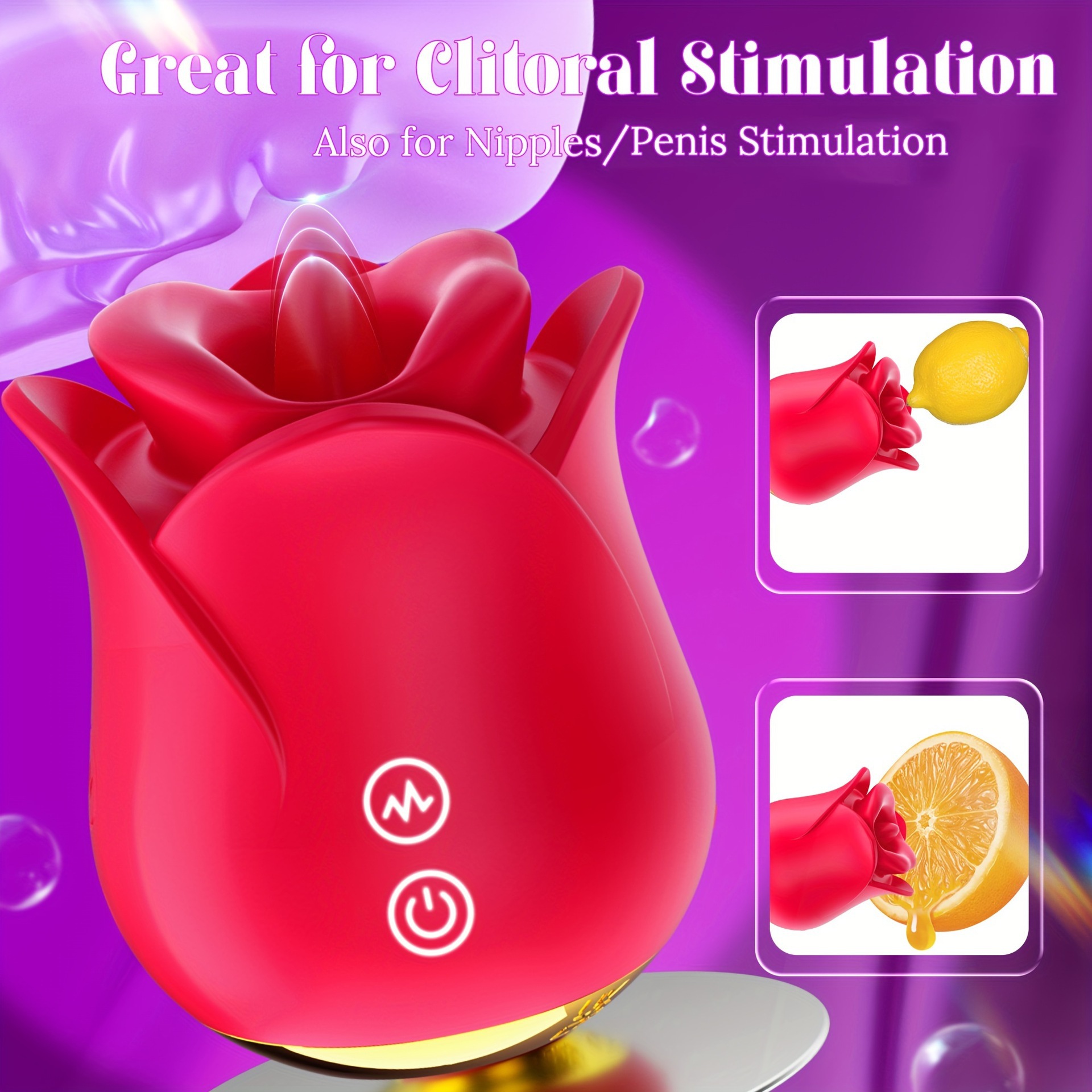 KissBloom 3-in-1 Rose Stimulator - image 4