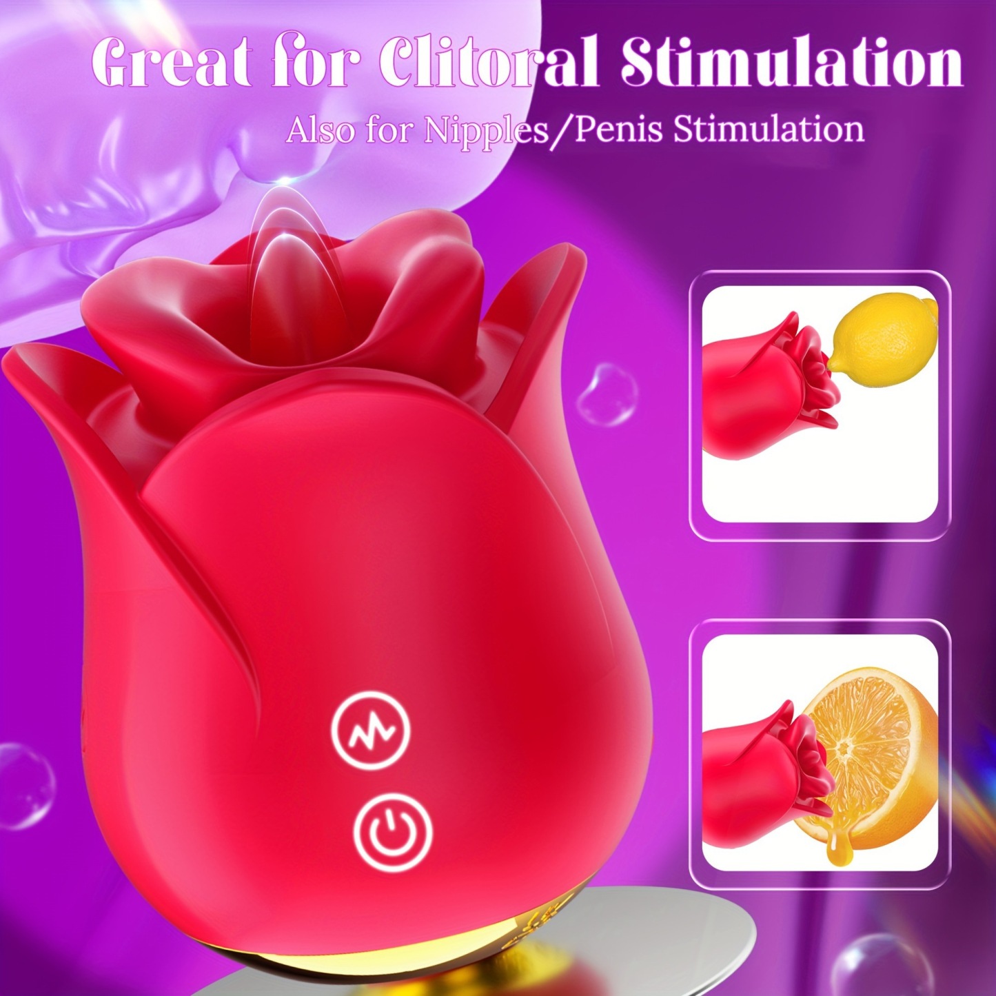 KissBloom 3-in-1 Rose Stimulator - image 4
