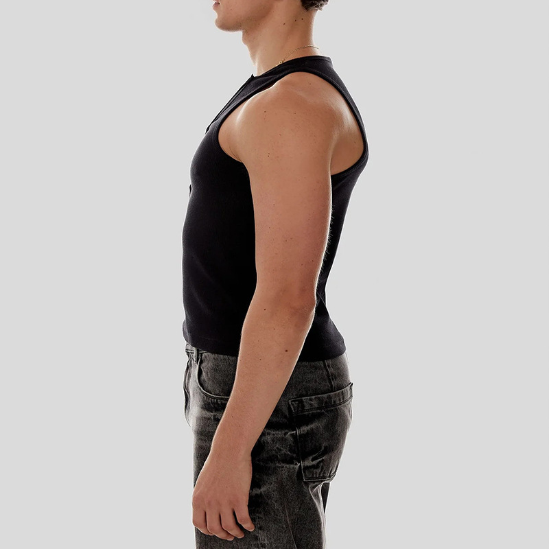 Versatile White Loose-fit Casual Tank Top - image 1