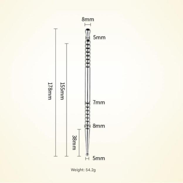 Extra Long Shaft Urethral Training Sounding Rod-WeLovePlugs