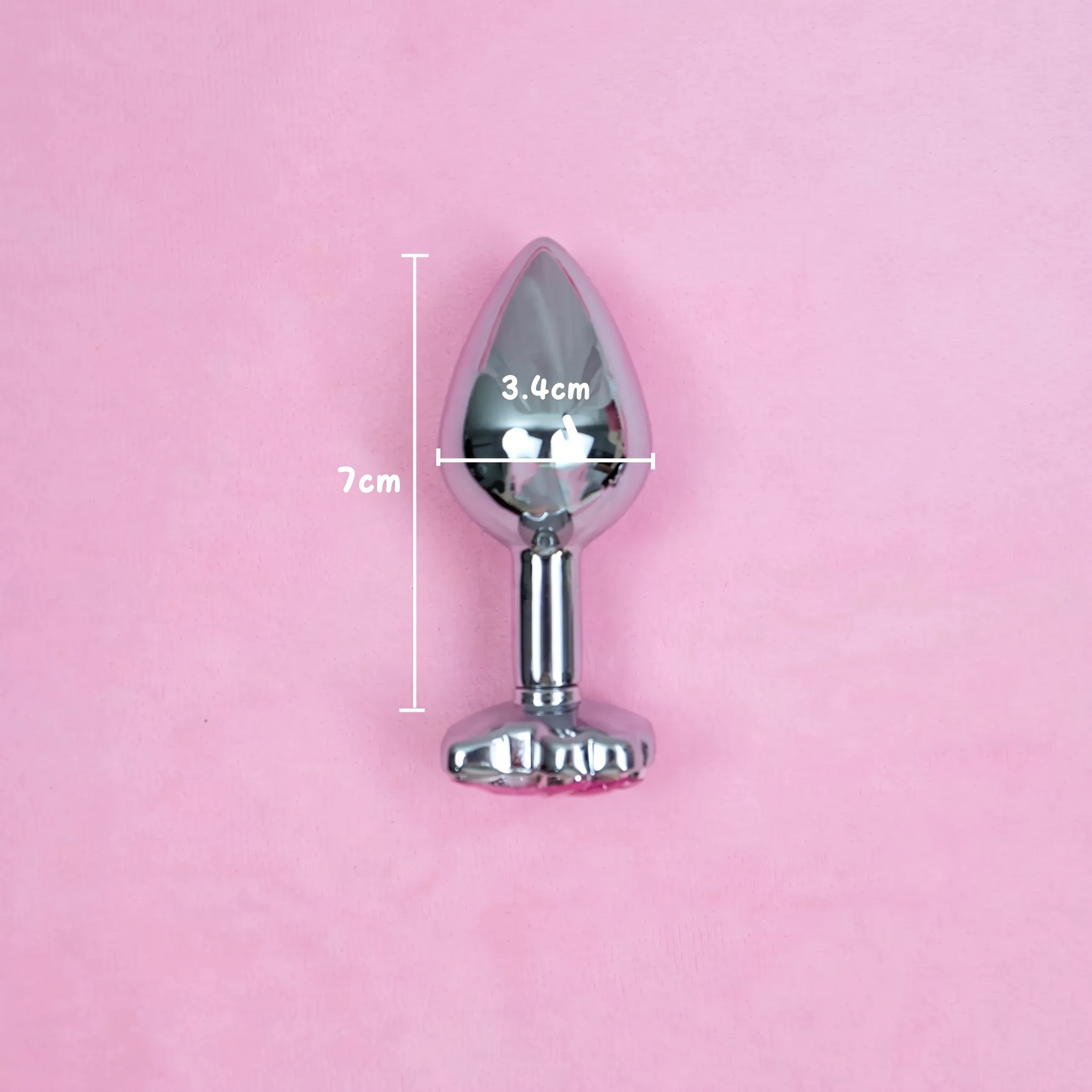 Hello Kitty Inspired Stainless Steel Anal Plug - D - image 4
