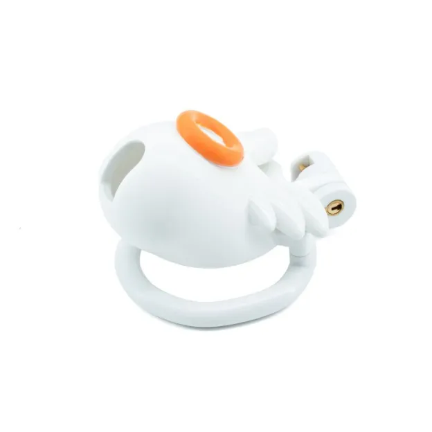 Demon & Angel Lightweight Resin Chastity Cage - image 5
