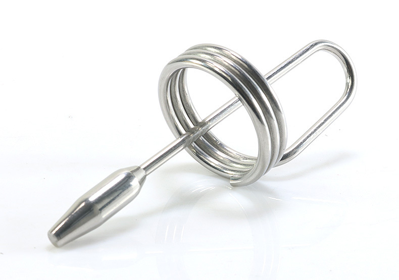 Penis Plug with Coiled Glans Ring -WeLovePlugs
