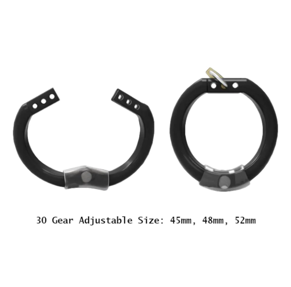 Black Cobra Sissy Chastity Cage CBT Cage -WeLovePlugs