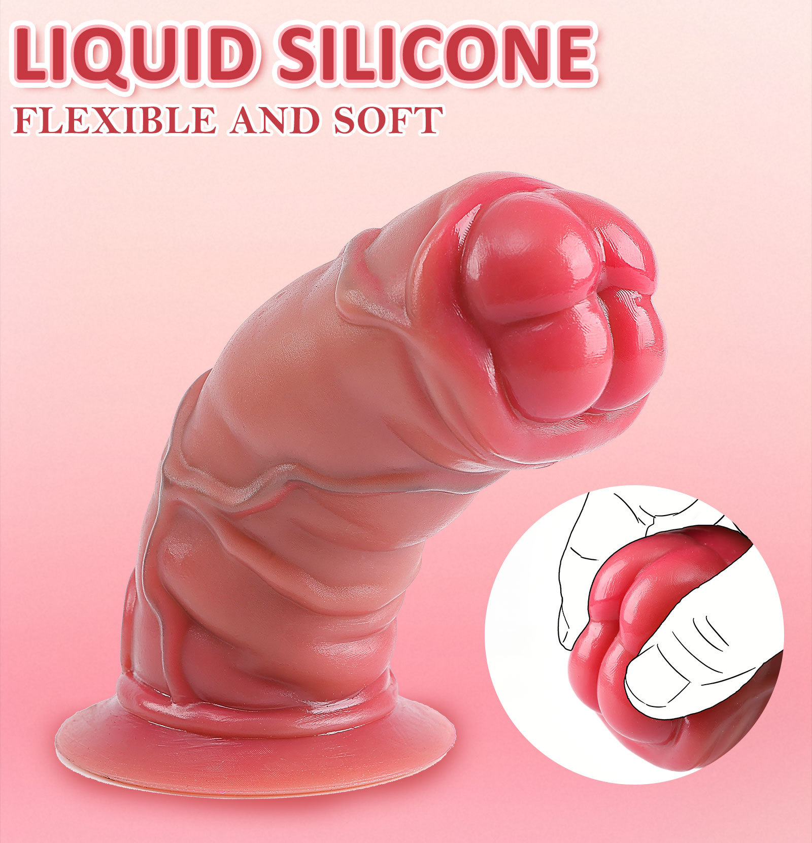 Triple Play Anal Plug Monster Fantasy Ore Dildo-WeLovePlugs