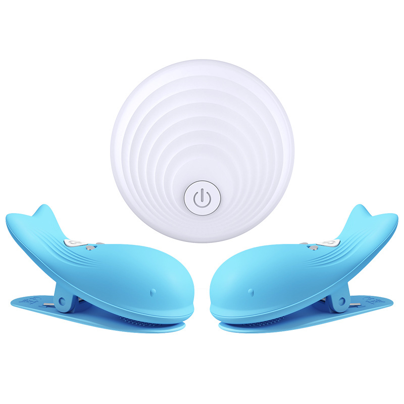 USB Rechargeable Electric Nipple Clamps with Remote Control -WeLovePlugs