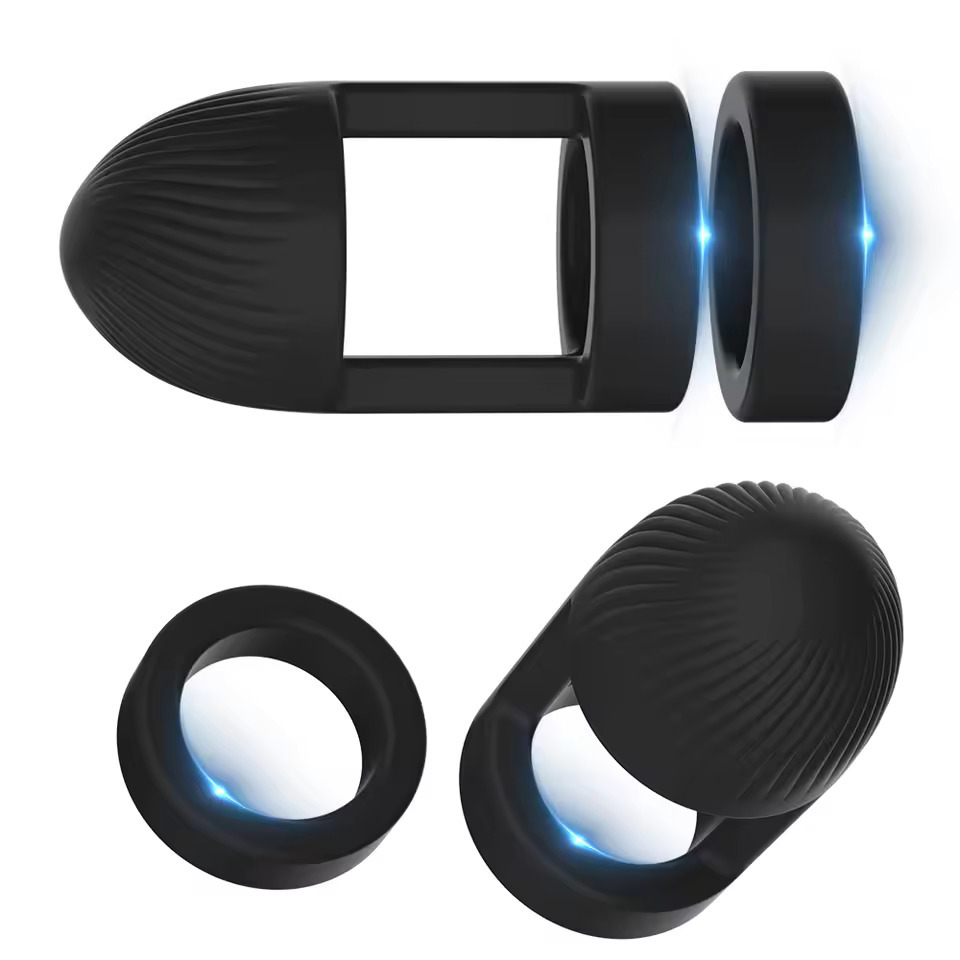 Double-Lock Pleasure Cock Ring