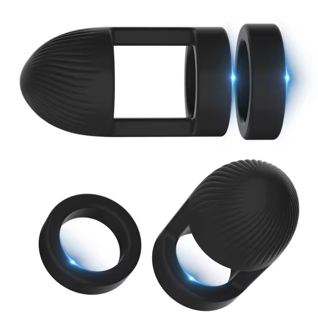 Double-Lock Pleasure Cock Ring