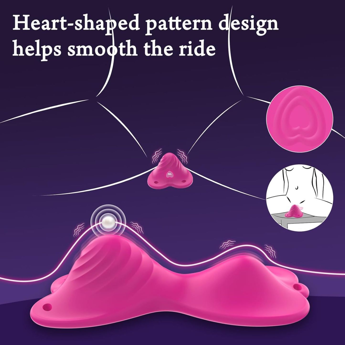 APP Remote Control Butterfly Wearable Vibrator 9+9 Vibration Modes