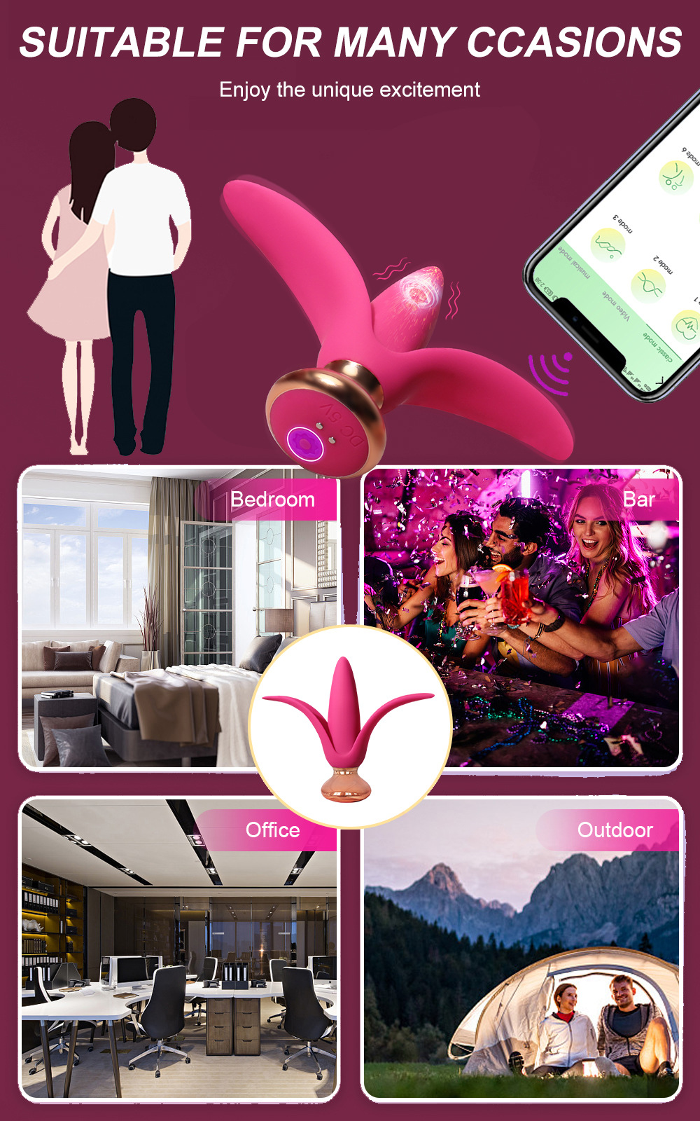 VelvetGlide Anal Plug – Ultra-Smooth Silicone, Beginner to Pro