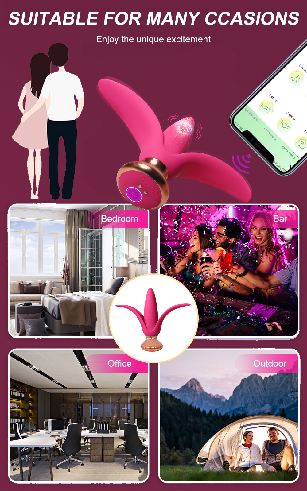 VelvetGlide Anal Plug – Ultra-Smooth Silicone, Beginner to Pro