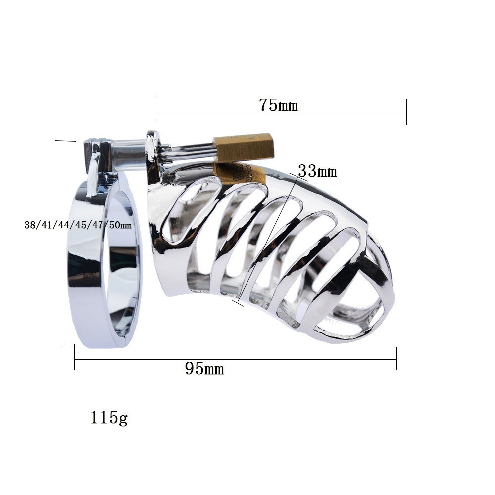 Slave Restraint Sparse Chastity Cage -WeLovePlugs