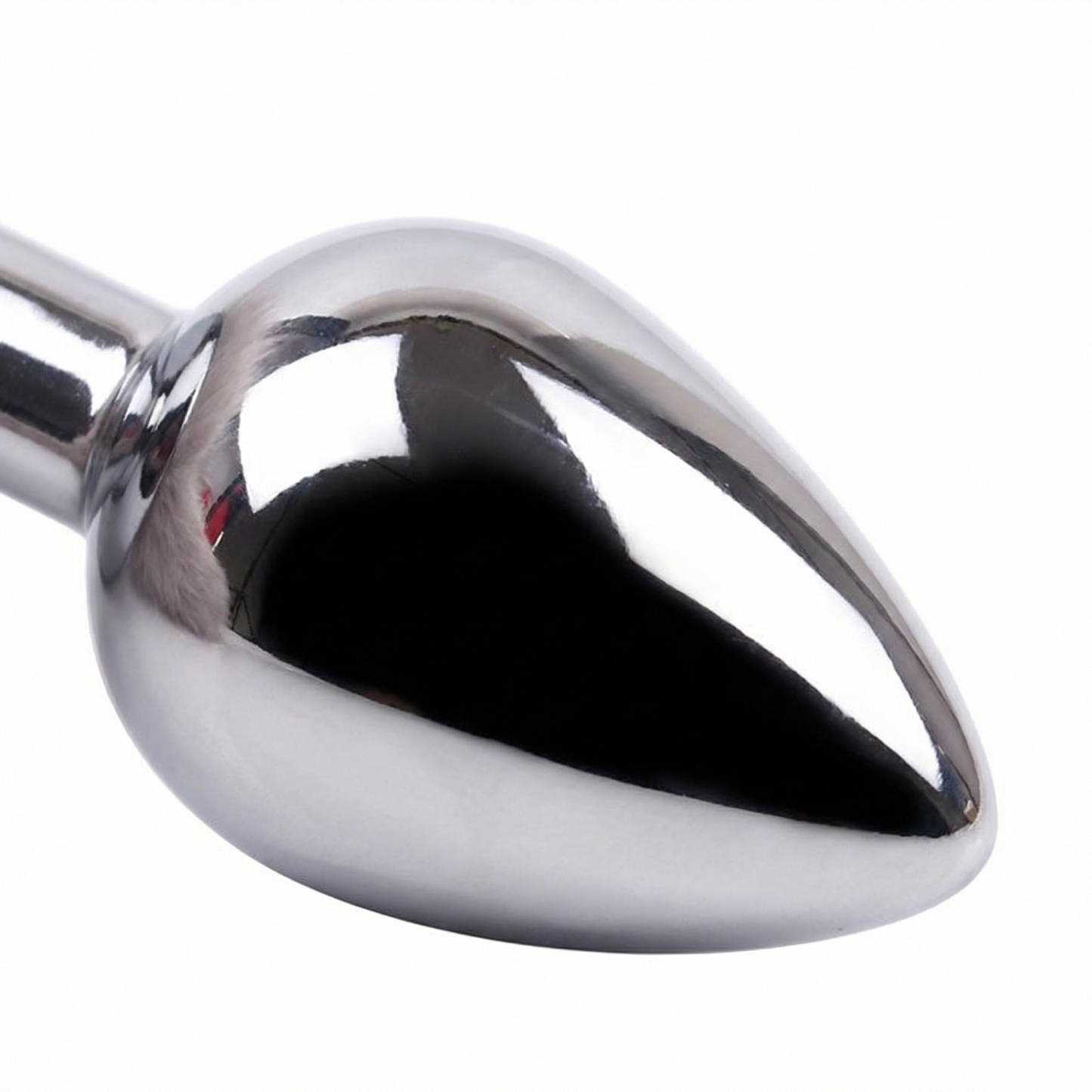 Gray Fox Tail Butt Plug • 18.1 Inch Tail - image 4