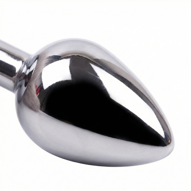 Gray Fox Tail Butt Plug • 18.1 Inch Tail - image 4