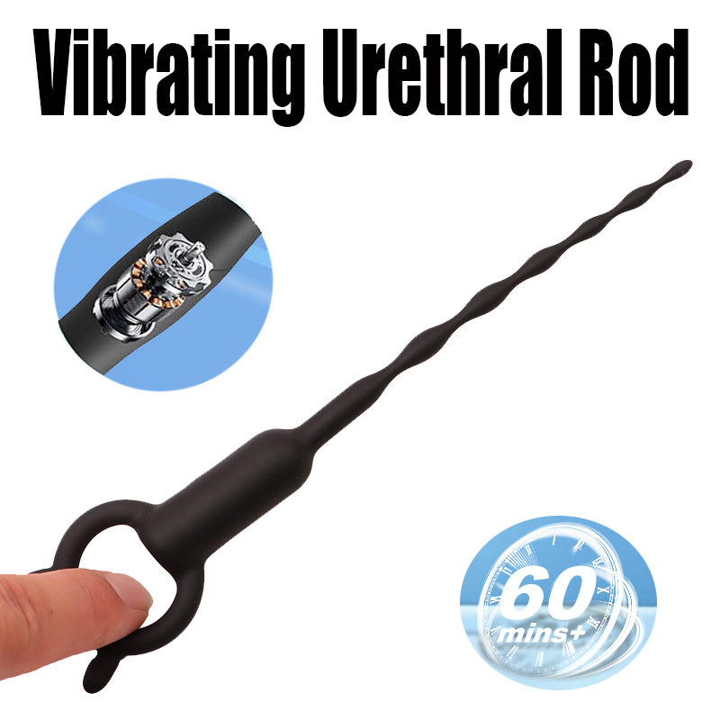 11.22'' Smooth Vibrating Urethral Sound-WeLovePlugs