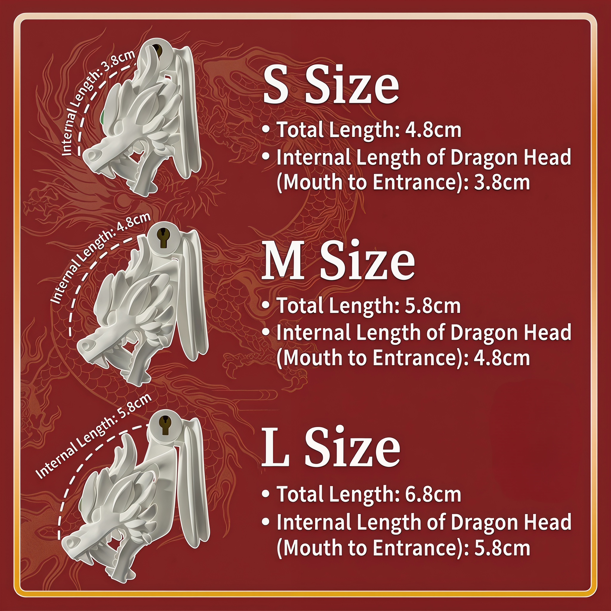Dragon Guardian Bell Collar Chastity Cage - image 2