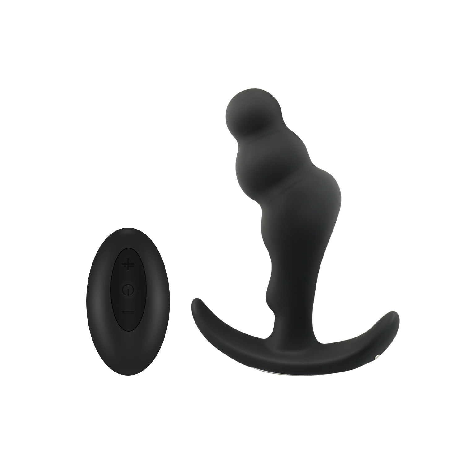 VibeLock 9 | Remote-Controlled Silicone Anal Plug - Black - image 3