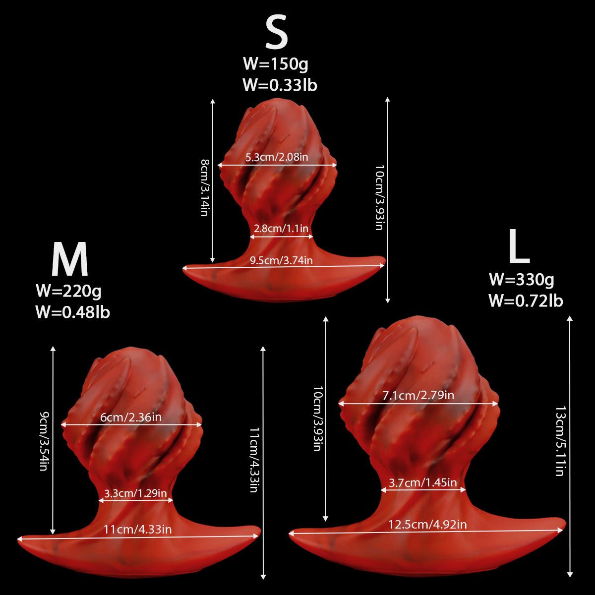 Siren's Spiral Fantasy Butt Plug
