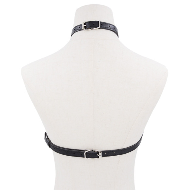 Sexy BDSM Halter Harness Cage Bra Lingerie-WeLovePlugs