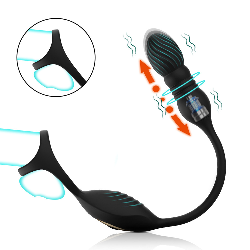 Auto-Sizing App Control Prostate Massager Butt Plug with 10 Vibration Modes