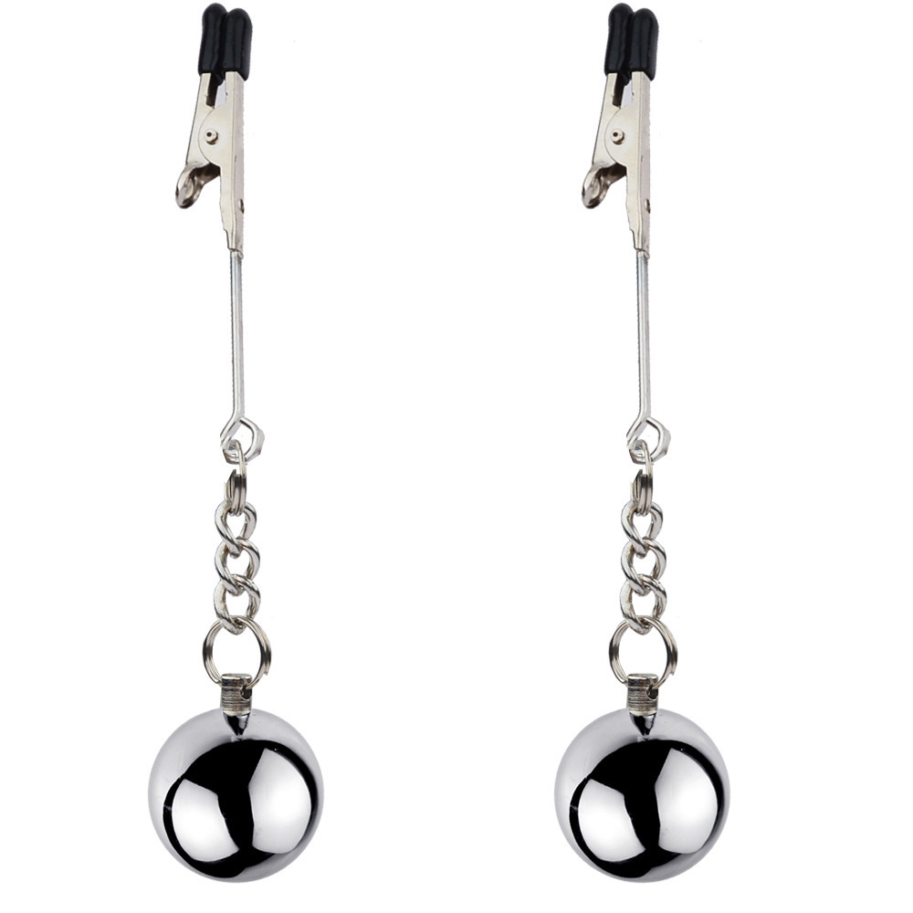 BDSM Chain Nipple Clamps Nipple Clips -WeLovePlugs