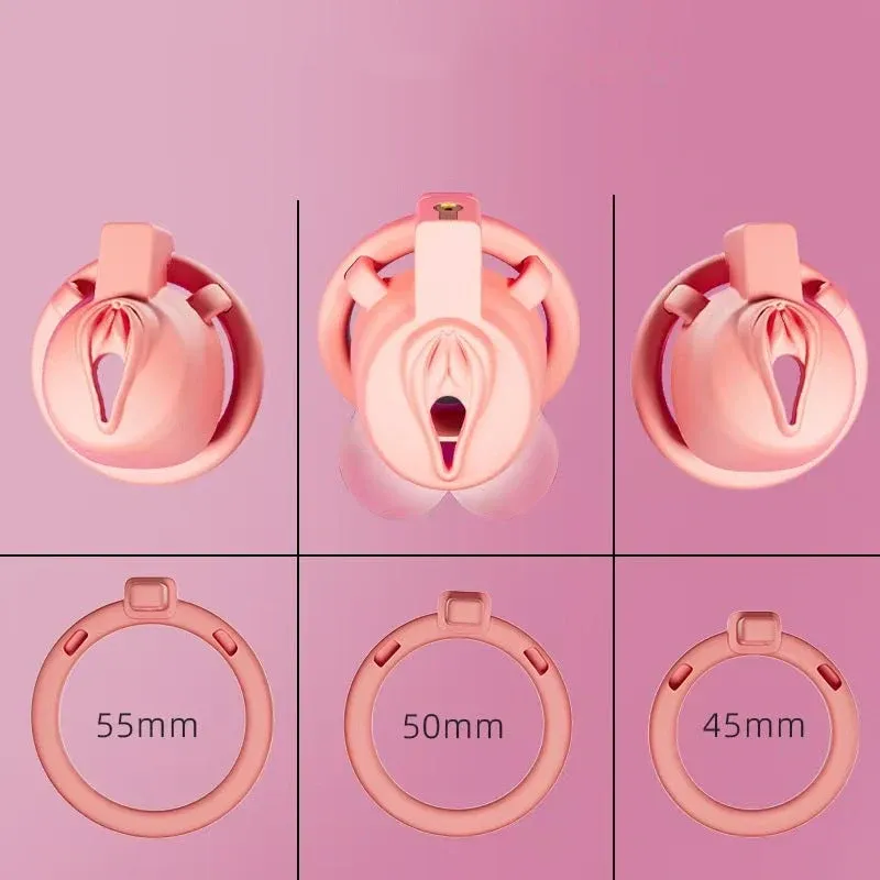 Cute ABS Chastity Cage – Breathable Lightweight Chastity Device
