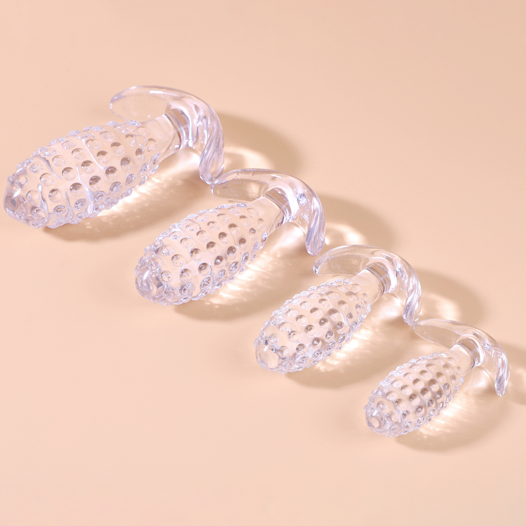 Pineapple Crystal Creative Beaded Butt Plug-WeLovePlugs