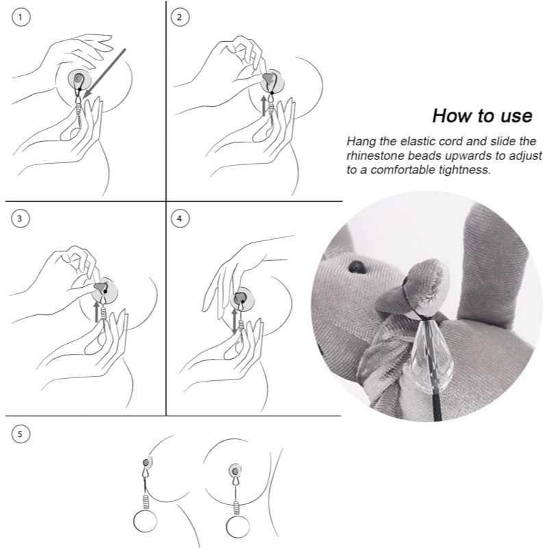 Rope Harness Nipple Clamp - image 3