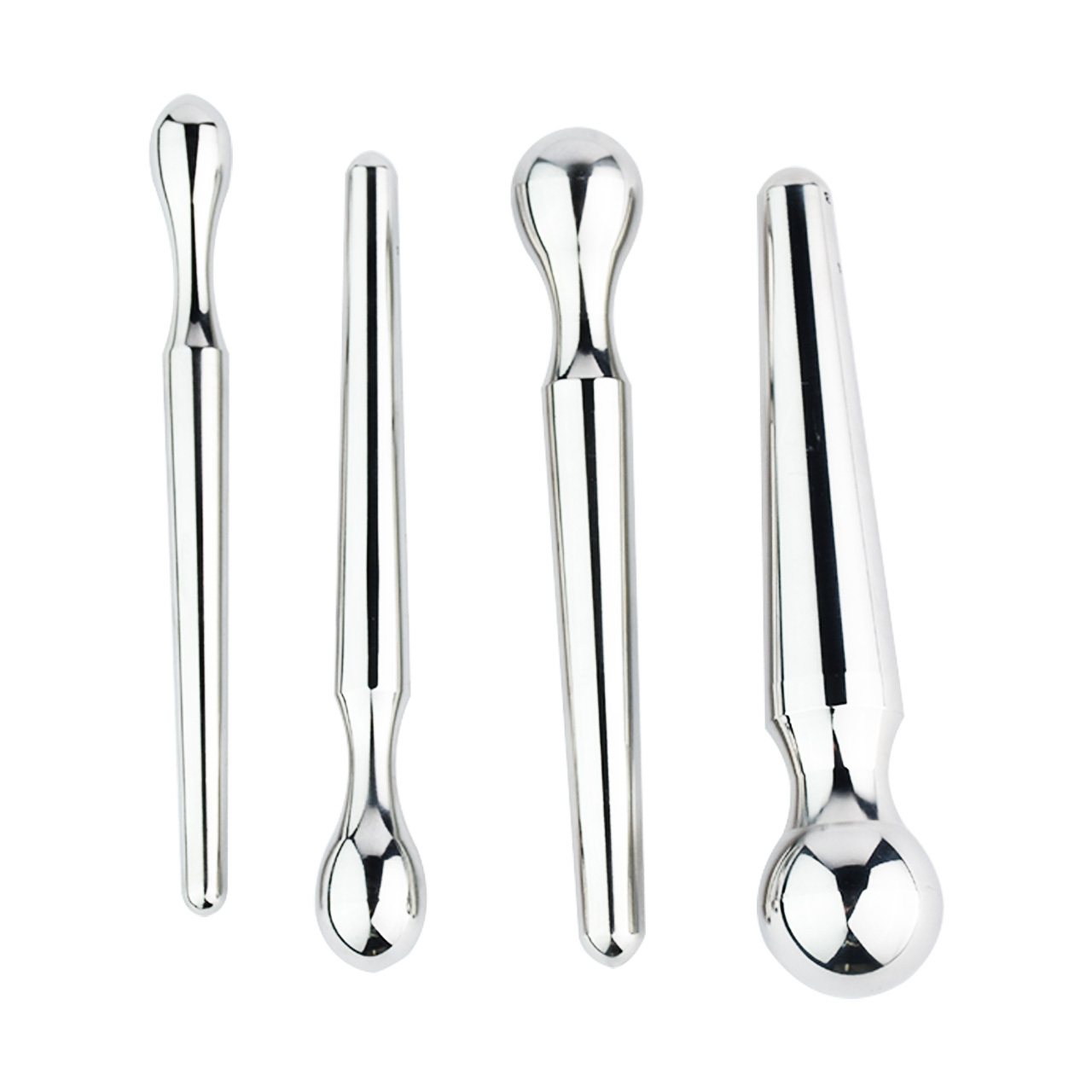 Stainless Steel Urethral Sounds With Scale Sounding Rods -WeLovePlugs